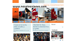 Desktop Screenshot of nosoloaviones.com